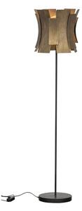 Hoorns Jermaine sárgaréz fém állólámpa 144 cm
