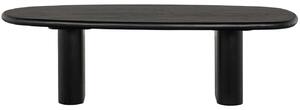 Hoorns Kirck fekete mangó dohányzóasztal 135 x 60 cm