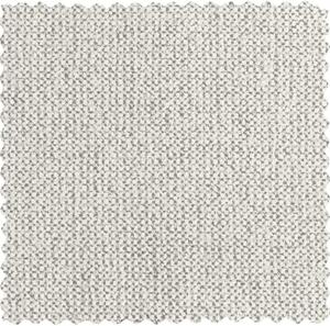 Hoorns Fehér szövet sarokkanapé Amir 225 cm, jobb