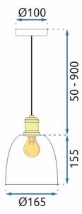 Mennyezeti Lámpa APP1006-1CP Fehér U