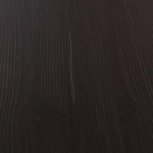 Hoorns Fekete fenyő láda Inara 81 x 35 cm fém talppal