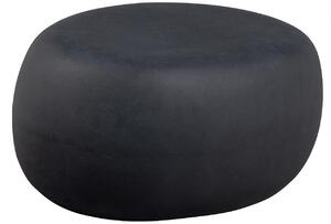 Hoorns Fekete beton Peblo dohányzóasztal 65 x 49 cm