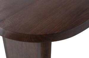 Hoorns Ellisie ovális fa étkezőasztal 90 x 180 cm