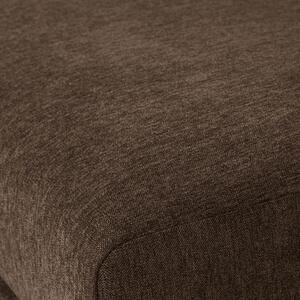 Hoorns Coulee sötétbarna szövet heverő 200 cm, eredeti