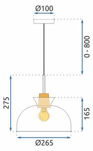 Mennyezeti lámpa APP1184-1CP C