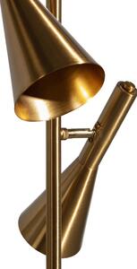Hoorns Arany fém állólámpa Bras 158 cm