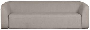Hoorns Világosszürke szövet háromszemélyes kanapé Kargo 240 cm