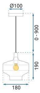Mennyezeti lámpa APP1121-1CP