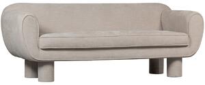 Hoorns Világosszürke szövet kétüléses kanapé Bondi 186 cm