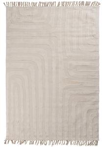 Hoorns Fehér pamut szőnyeg Zola 170 x 240 cm