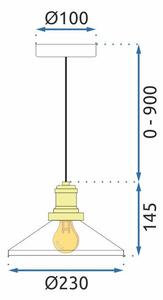 Mennyezeti lámpa APP1172-1CP White