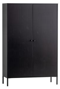 Hoorns Dona fekete fenyő szekrény 155 x 100 cm