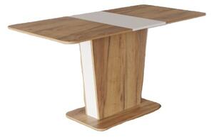 Calipso bővíthető asztal 110cm (+35cm) x 70cm wotan tölgy - fehér