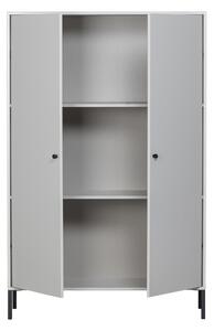 Hoorns Szürke-fehér fenyő szekrény Dona 155 x 100 cm