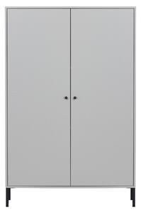 Hoorns Szürke-fehér fenyő szekrény Dona 155 x 100 cm