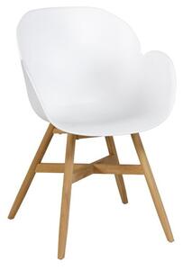 Hoorns Fehér műanyag kerti szék Cait