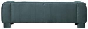 Hoorns Kék bársony háromszemélyes Merro kanapé 240 cm