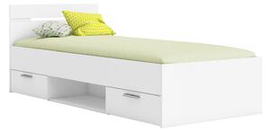 Multifunkcionális ágy 90x200 MICHIGAN gyöngyház fehér