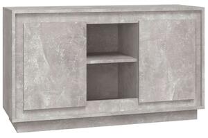 Modern Tálalószekrény - Betonszürke - 102x35x60 cm