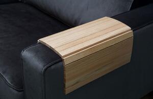 Hoorns Természetes tölgy alátét a Wonda kanapé karfájához 45 x 36 cm