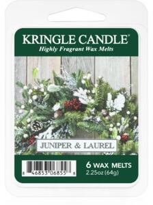 Kringle Candle Juniper & Laurel illatos viasz aromalámpába 64 g