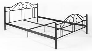 Kétszemélyes ágy PORTO 140x200 fém