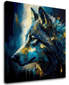 Dekoratív festmény vászonra - PREMIUM ART - Wilderness in Wolf Eyes