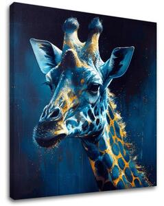 Dekoratív festmény vászonra - PREMIUM ART - Towering Majesty of Giraffe