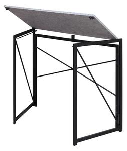 Íróasztal LOFT összecsukható beton
