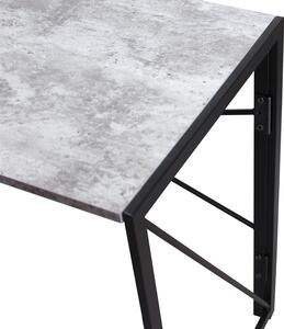 Íróasztal LOFT összecsukható beton