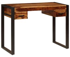 VidaXL tömör kelet-indiai rózsafa íróasztal 2 fiókkal 110 x 50 x 77 cm