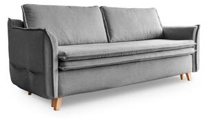 Szürke kinyitható kanapé 225 cm Charming Charlie – Miuform