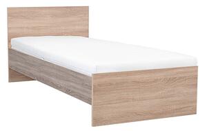 Miami egyszemélyes ágy 90x200 cm sonoma tölgy-yorki tölgy