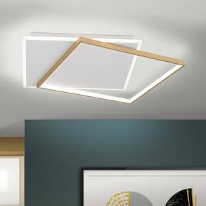 MARLENE modern LED mennyezeti lámpa, fehér-arany