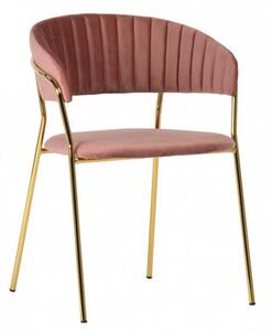REBECCA design bársony szék - több színben