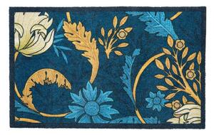 Lábtörlő 50x80 cm William Morris Blue – Artsy Doormats
