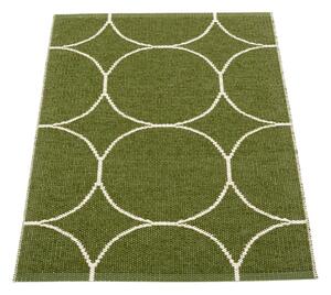 Sötétzöld kültéri-beltéri szőnyeg 70x100 cm Boo Dark Olive – Pappelina