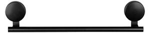 Static-Loc® Pavia fekete fali törölközőtartó, szélesség 40 cm - Wenko