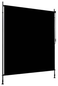 Antracitszürke kültéri sötétítő roló 200 x 270 cm