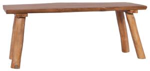 Tömör tíkfa kerti pad 120 cm