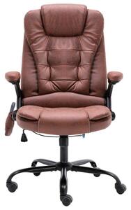 Ergonomikus Masszázsos Irodai szék - Világosbarna