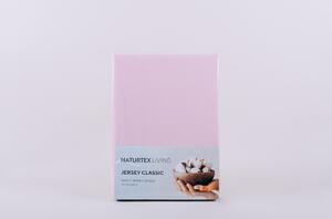 Jersey pink lepedő 80-100x200 cm