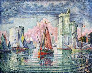 Paul Signac - Festmény reprodukció The Port at La Rochelle, 1921, (40 x 30 cm)