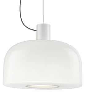 Függőlámpa FLOS, Bellhop Glass S2, dimmable, Fehér, Nappali, Üveg