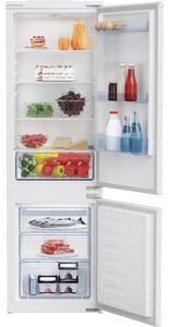 Beko BCSA285K4SN Beépíthető alulfagyasztós hűtőszekrény
