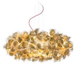 Függőlámpa Slamp, Clizia Mama Non Mama, dimmable, Arany / Sárgaréz, Nappali, Műanyag, Dizájn