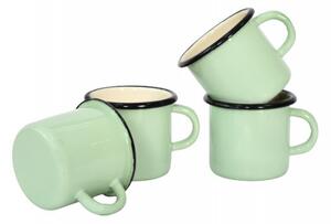 Zománcozott kávéscsésze menta Happy Cooking 0,25L RS-1391