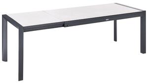 Bővíthető kerti étkezőasztal BINASCO 160/220 cm 90 cm Bézs