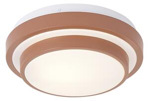 Modern Sienna mennyezeti lámpa fehér 25 cm IP44 - Walden