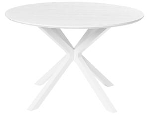 Étkezőasztal FITZROY Fehér 120 cm 120 cm